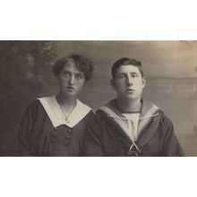 Jim The Sailor Antique Real Photo Postcard