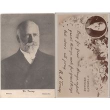 Dr Reuben Archer Torrey Evangelist Message 2x Old Postcard s