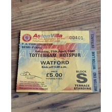 1987 FA Cup Semi Final - Tottenham vs Watford