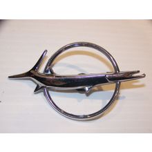1967 1968 PLYMOUTH BARRACUDA HOOD / TRUNK EMBLEM OEM #2784610 67 68