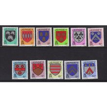 JERSEY SG249-259 1981 24th FEB ½p-10p ARMS 11v~ Unmounted Mint