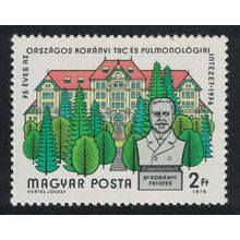 Hungary 75th Anniversary of Koranyi TB Dispensary 1976 MNH SG#3060