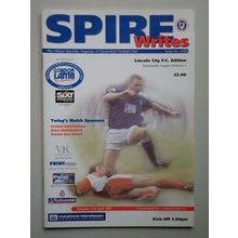 CHESTERFIELD v LINCOLN CITY Div3 21/04/2001