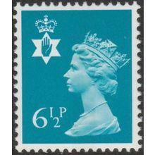 Great Britain 1976 Northern Ireland 6½p Greenish Blue Mint MNH NI21 NIMH7 stamp