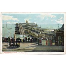 PRINTED POSTCARD OF THE WATER CHUTE SOUTHEND-on-SEA ESSEX POSTED 1904 (4263)