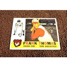 1960 Topps 95 Frank Thomas Chicago Cubs Third Base 5.0 FN Light Crease