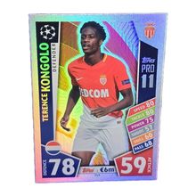 Match Attax CHAMPIONS LEAGUE 2017/2018 Terence Kongolo AS Monaco P14 PRO 11 CARD