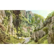 Postcard Cheddar Gorge, Somerset. Unposted