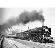 Old Trains 9 Golden Arrow Poster Canvas Movie Film Print A0 A1 A2 A3 A4 A5 A6 Ar