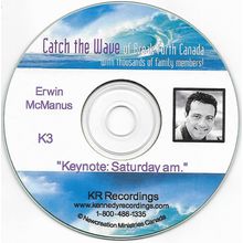 Audio CD Erwin McManus Sermon March 2010 Retreat #V Regional Meeting 49 Minutes