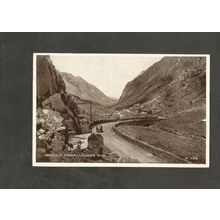 Postcard Wales Gwynedd Cromlech Bridge Llanberis Pass
