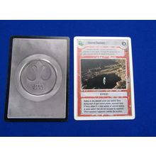 Star Wars 1997 Dagobah Decipher CCG W/B Card Asteroid Sanctuary LS