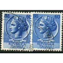 1953 Michel 890+938 - fine used (o) - Wmk. 3 and 4