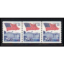 2609 29c U.S. Flag Over White House Very Fine MNH PNC 7/3 PA3235