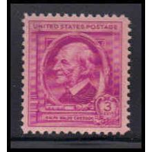 861 3c Ralph Emerson Fine Plus MNH KA2316