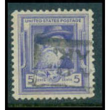 Used 867 5c Walt Whitman Fine M10398