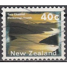 New Zealand 1996 Michel 1517IIBC O Cote (2005) 0.60 Euro Paysage Tory Channel