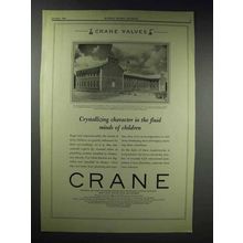 1929 Crane Valves Ad - Perkins Elementary, Knoxville