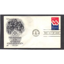 FDC Art Craft 1825 15c Veterans (Cachet-U/A) CV00336