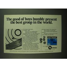 1978 Omark CCI Bench Rest Primers Ad - The good ol'boys humbly present the best