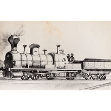 Victorian Bavaria Bavarian Train Official Photo Photograph