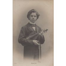 Jan Kubelik Czech Violinist Antique Postcard