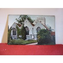 THE CHURCH, SONNING, nr. READING, BERKSHIRE used antique postcard c.1906 =