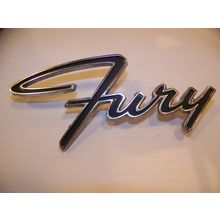 1965 1966 1967 PLYMOUTH FURY EMBLEM OEM #2524233