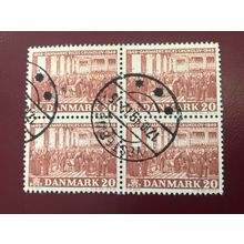 ICOLLECTZONE Denmark #315 Block VF used