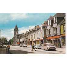 ED 87 BANCHORY - HIGH STREET. PRINTED POSTCARD