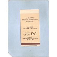 Rhode Island Cranston Matchbox U S I D C PO Box 8171~312