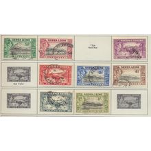 Sierra Leone Stamps Scott #173//181, Used, 8 Different