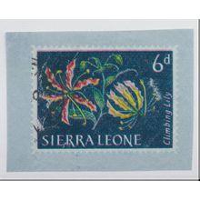 Sierra Leone Stamp Scott #233, Used, On Paper