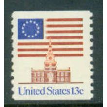 1625 13c U.S. Flag Fine MNH MA0645