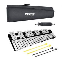 30 Note Glockenspiel Xylophone Bell Kit, Percussion Instrument with Mallets,...