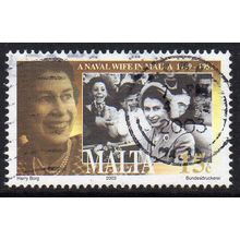 Malta 2003 50th Anniversary of the Coronation - Princess Elizabeth,1951 15c Used