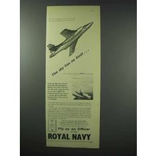 1959 Royal Navy Ad - Blackburn N.A.39 Strike Aircraft