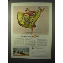 1964 Mexico Tourism Ad - Hearts Are Gay In Mexico