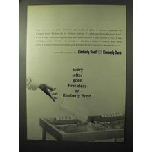 1964 Kimberly-Clark Kimberly Bond Paper Ad