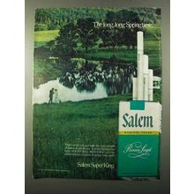 1971 Salem Cigarettes Ad - The Long, Long Springtime