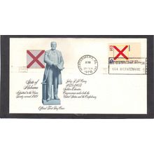 FDC Fleetwood 1654 13c Alabama (Cachet-U/A) CV01137