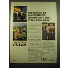 1966 United States Travel Service Ad - More reasons than ever to see the USA