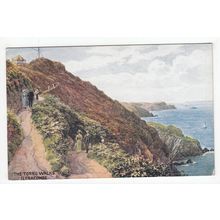 The Torrs Walk Ilfracombe A R Quinton Art Postcard Devon 941