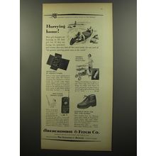1953 Abercrombie & Fitch Ad - Pernet Manicure Set; Trimble Folding Traytable