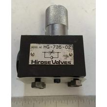 NEW OLD HIROSE HG-735-02 HYDRAULIC THROTTLE VALVE, 25 TON DUET,FJ