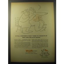1960 WJR Radio Ad - In Fall, everyone's fancy turns to thoughts of new cars