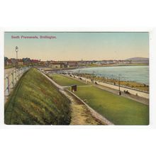 South Promenade Bridlington Postcard Yorkshire