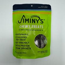 Jiminy’s Chewy Training Treats for Dogs – Sweet Potato & Peas Recipe – 6 oz