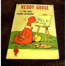 Red Goose Shoes 10 Cent Comic #13 Reddy Goose In The Goat Island Escapade 1961