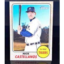 NICK CASTELLANOS 2017 TOPPS HERITAGE BASEBALL CARD #209